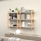 New sale Wooden Wall Mount Painting storage shelf White For Bedroom,Living Room,Office,Kitchen